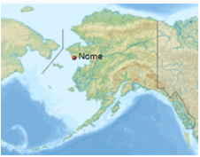 Map of Nome